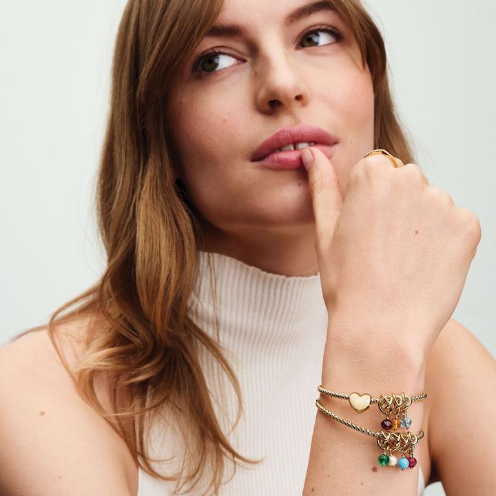 Image du produit Pandora Moments Pierre de naissance mars (Métal doré en 14K)