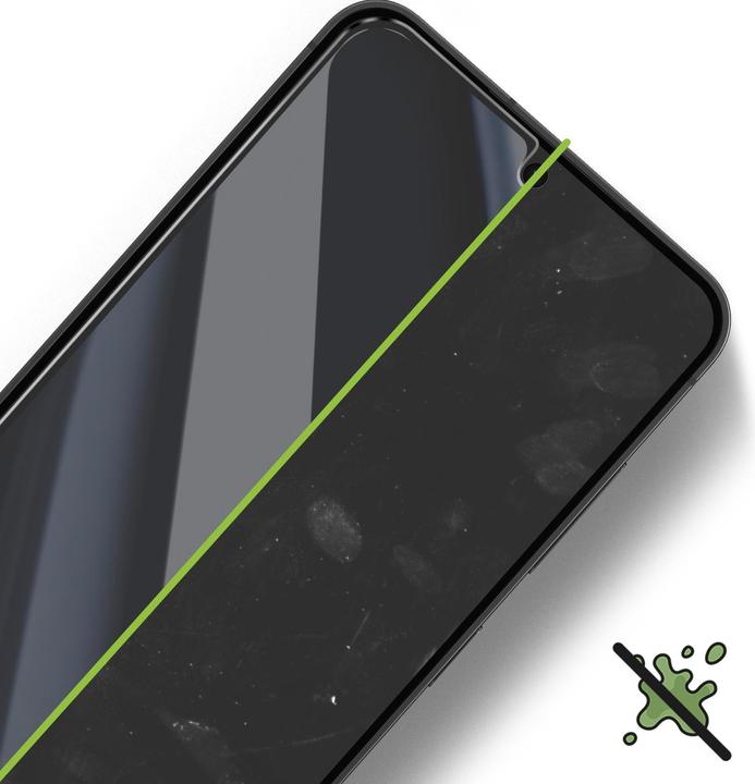 Actual product image Mayaxess CrystalGuard screen film (1 Piece, Samsung Galaxy S25)
