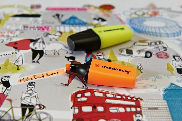 Actual product image STABILO Boss Mini (Yellow, 5 mm, 1 x)