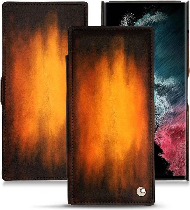 Produktbild Noreve Lederschutzhülle horizontal (Samsung Galaxy S22 Ultra)