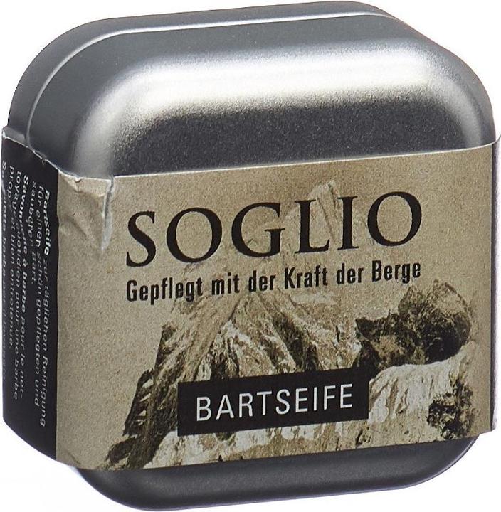Actual product image Soglio Beard soap (45g)