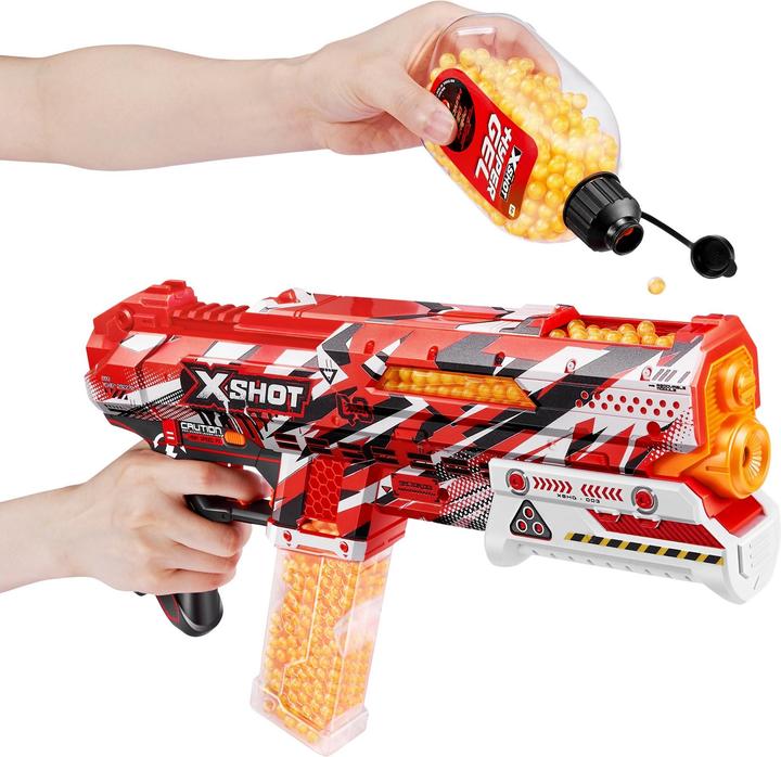 Produktbild Zuru X-SHOT Hyper Gel Clutch Blaster mit Gel-Kugeln - EN71
