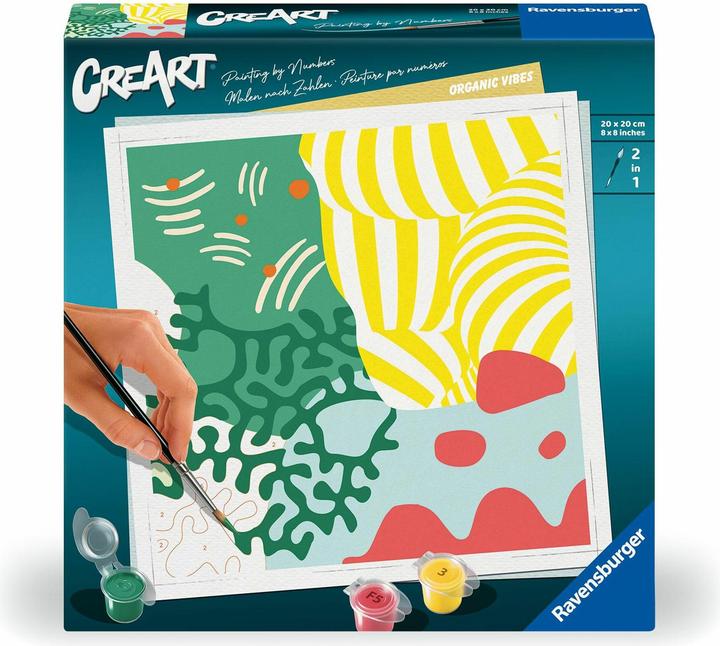 Actual product image Ravensburger CreArt Organic Vibes