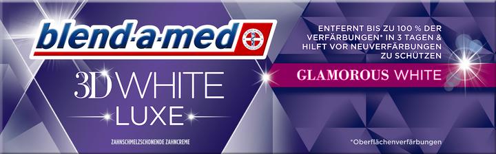 Produktbild Blend-a-dent 3D White Luxe Glamorous White (75 ml)