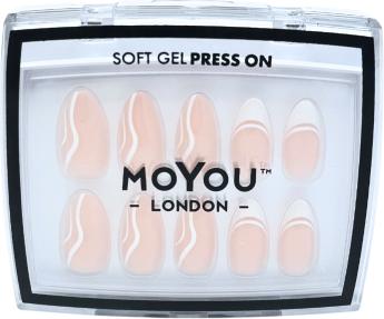 MoYou London Soft Gel Press-Ons French Affair (Artificial nails)