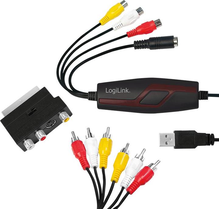 Immagine prodotto LogiLink Grabber video/audio (USB 2.0, segnale TV analogico)