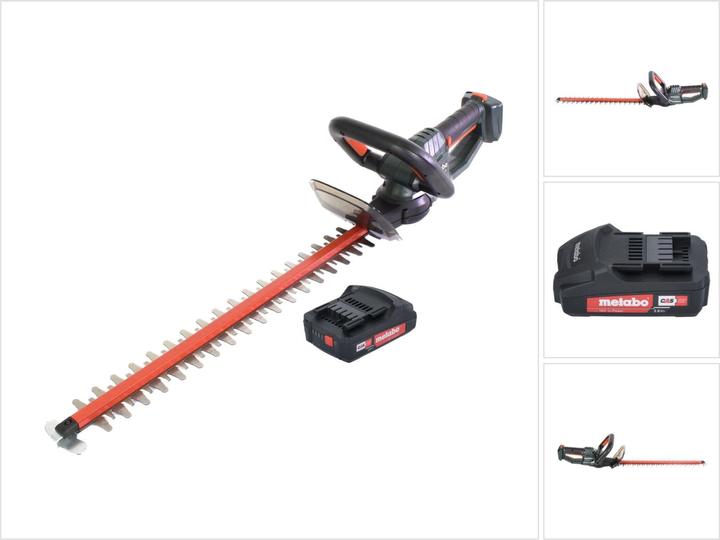 Productafbeelding Metabo HS 18 LTX 45 Accu heggenschaar 18 V 43 cm + 1x accu 2.0 Ah - zonder oplader (Draadloze heggenschaar)
