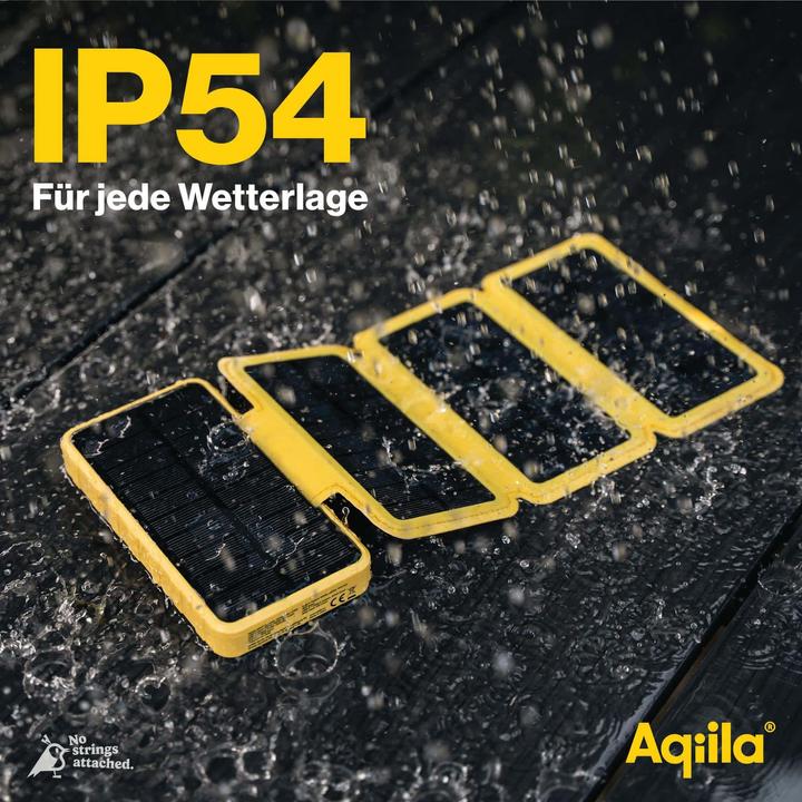 Immagine prodotto Aqiila Powerbird BS10 - powerbank solare da 10000 mAh (10000 mAh, 20 W, 37 Wh)