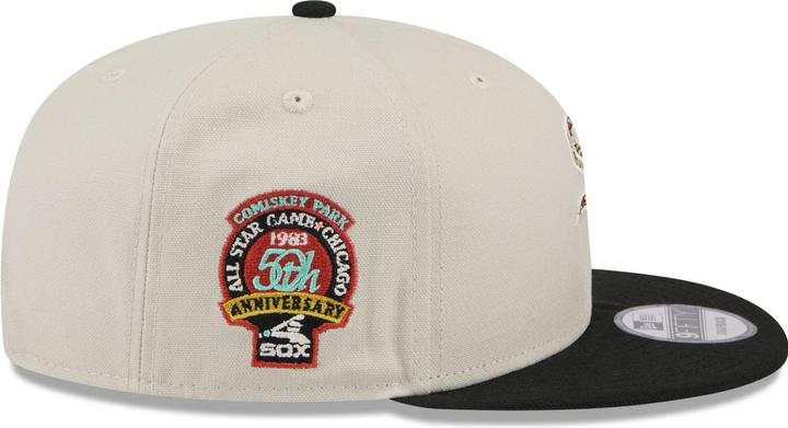 Actual product image New Era 9Fifty Snapback Cap - FLORAL Chicago White Sox stone