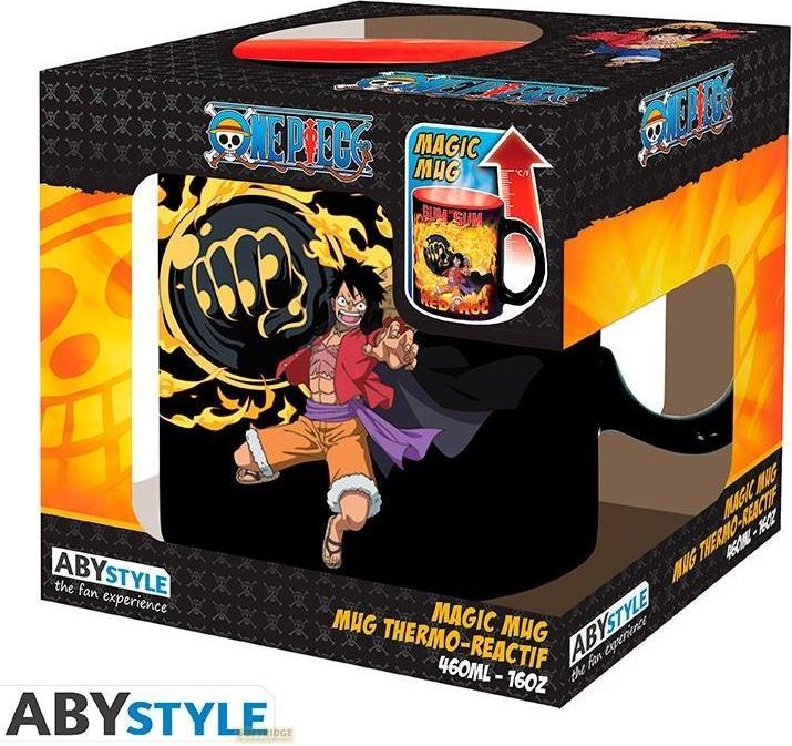 Image du produit ABYstyle One Piece Monkey Farbwechselnder Becher (460 ml, 1 x)