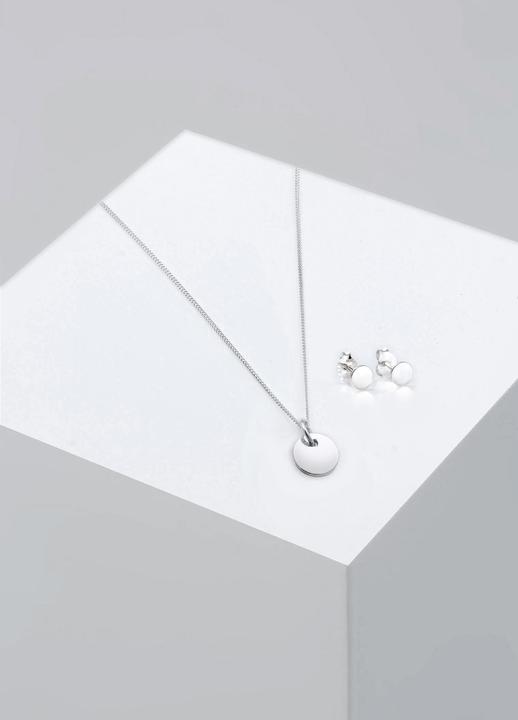 Immagine prodotto Elli Plättchen Geo Basic (925 Argento)