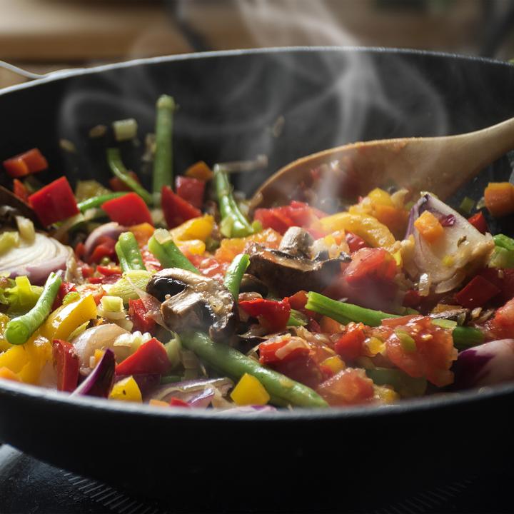 Image du produit Relaxdays Poêle à wok (30 cm, Wok, Fonte d'aluminium)