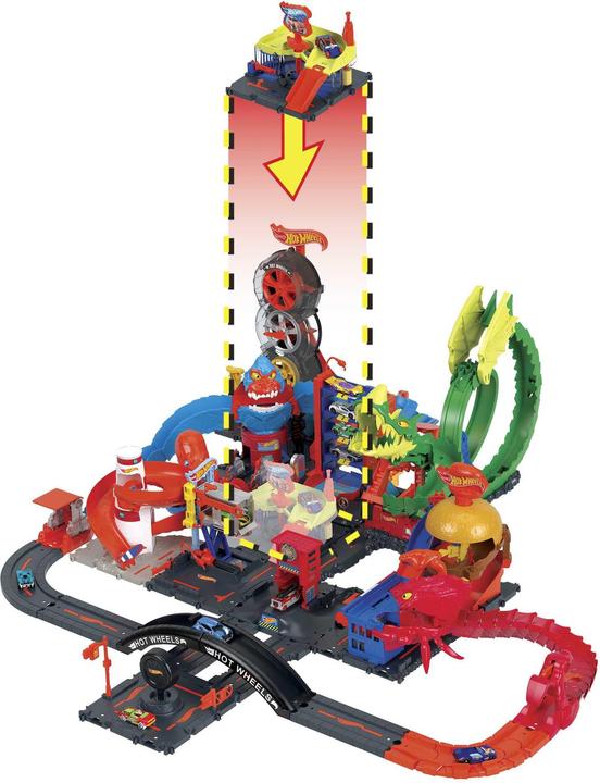 Actual product image Hot Wheels Downtown Car Wash Speed Clean