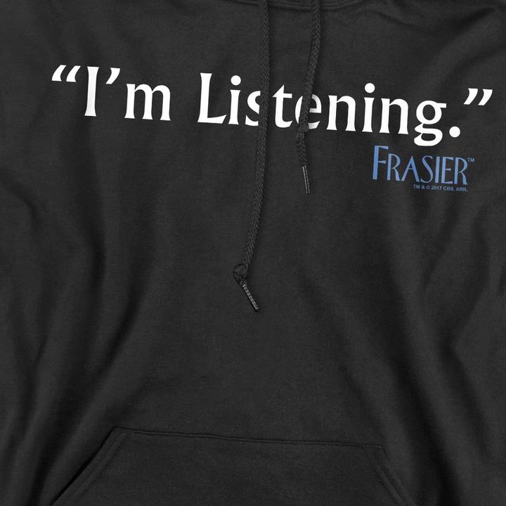 Immagine prodotto Frasier I'm Listening Felpa con Cappuccio Uomo (XXL)