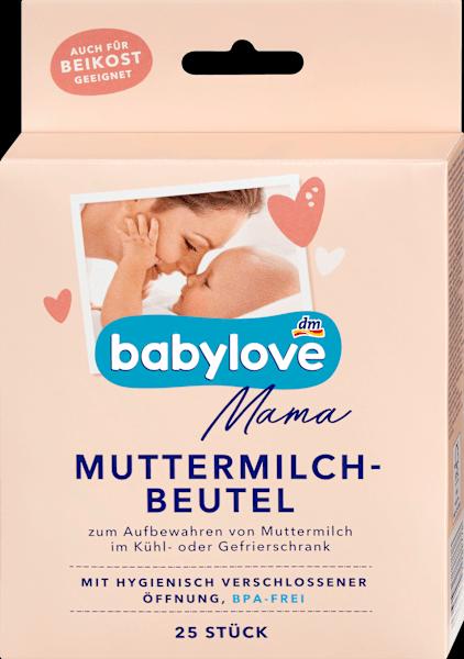 Produktbild dm babylove Muttermilchbeutel