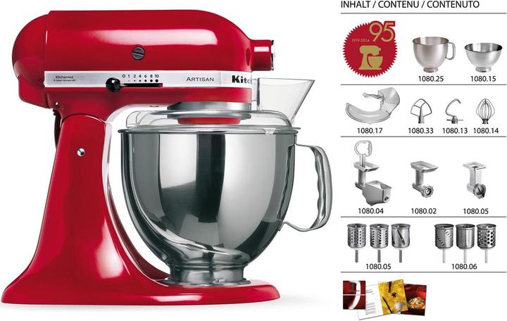 Produktbild KitchenAid Artisan KSM150 Jubiläums-Set