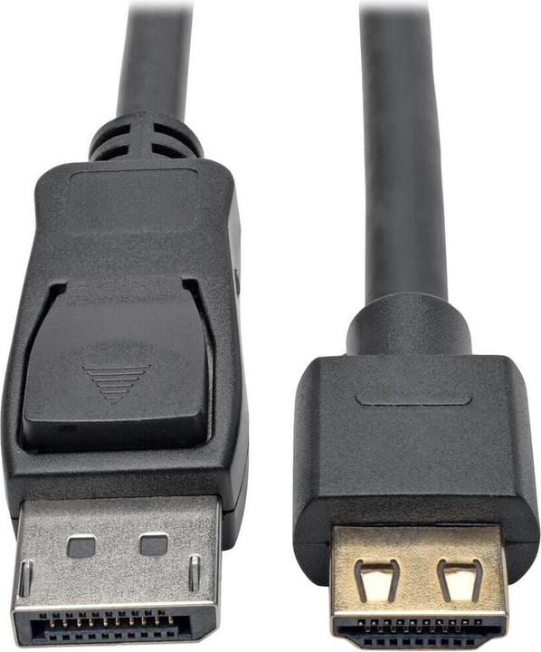 Eaton DisplayPort 1.2 to HDMI Active Adapter Cable M/M 4K 60 Gripping HDMI Plug HDCP 2.2 3 (0.91 m, DisplayPort, HDMI)