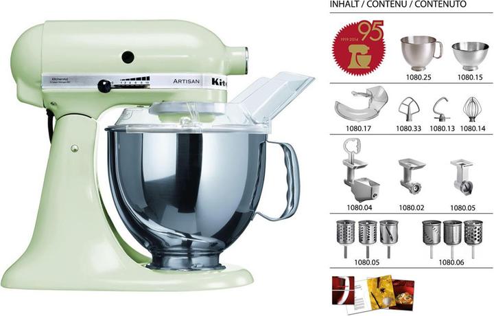 Produktbild KitchenAid Artisan KSM150 Jubiläums-Set