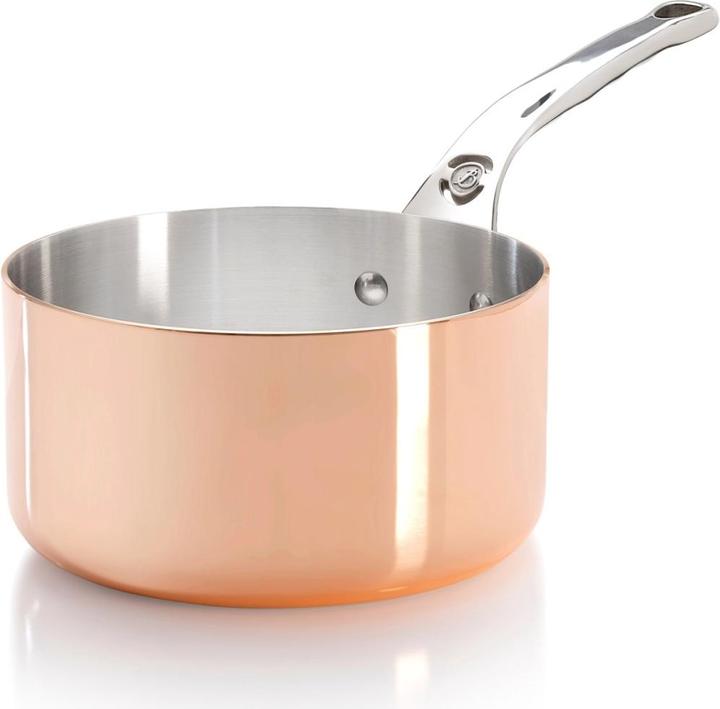 de Buyer Stielkasserolle (14 cm, Kochtopf, Kupfer)