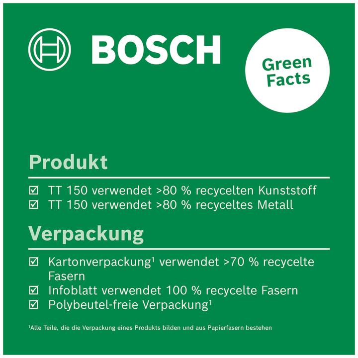 Produktbild Bosch Home & Garden TT 150