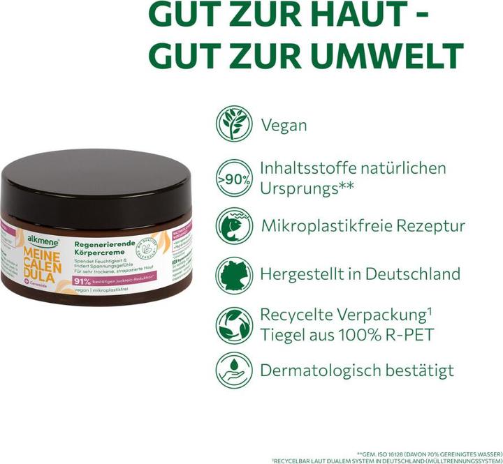 Immagine prodotto Alkmene MEINE CALENDULA, Regenerierende Körpercreme (Crema corpo, 250 ml)