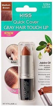 Image du produit KISS My Face- Quick Cover Gray Hair Touch Up Stick - RtÄ'nka na krytÃ Å¡edin a odrostÅ¯ 6 g Medium
