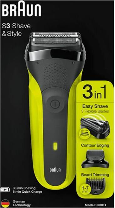 Actual product image Braun Series 3 Shave&Style