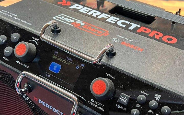Image du produit PerfectPro Rockhart 18V (DAB+ DAB, VHF, Bluetooth, NFC)