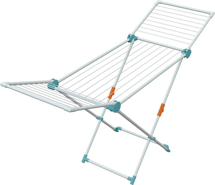 Juwel Superdry Maxi clothes horse (with washing lines, drying length 20 m, colour mint, weatherproof, stan (2 m)
