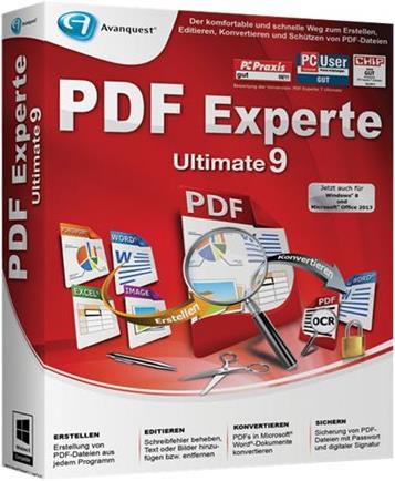 Actual product image Avanquest PDF Experte 9 Ultimate (10 User)