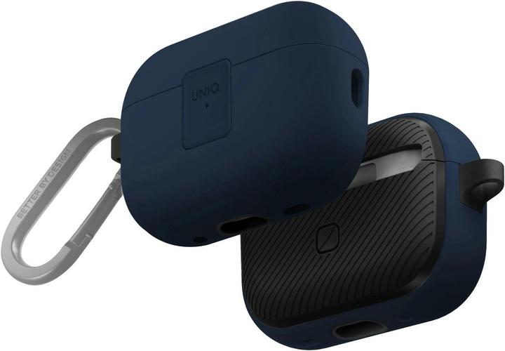 Image du produit Uniq étui Clyde Lock Case AirPods Pro 2 (2022/2023) niebiesko-ciemnoszary/royal blue-dark grey (Sac pour écouteurs)
