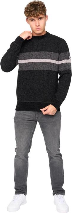 Actual product image Bewley & Ritch Mens Maskell Knitted Crew Neck Sweatshirt (XL)