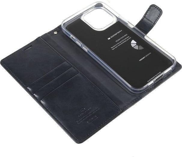 Actual product image Goospery Bluemoon Diary Series (Apple iPhone 13 Pro Max)