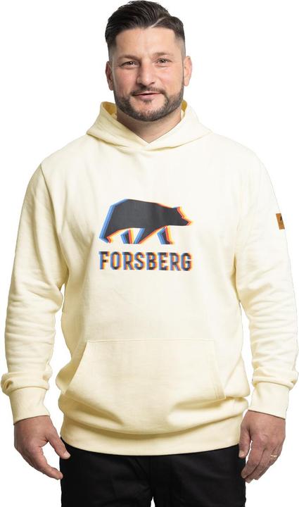 Actual product image Forsberg Hoodie with black Anaglyph logo (XXL)