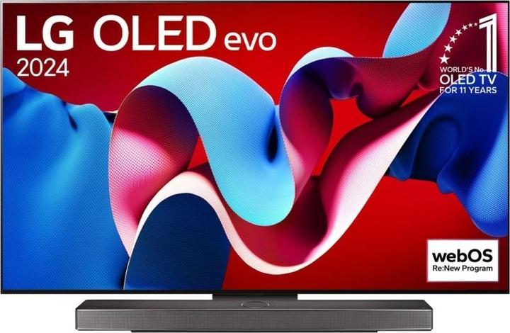 Actual product image LG OLED77C47LA (77", C4, OLED, 4K, 2024)