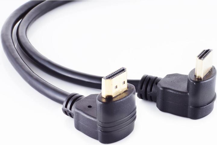 Produktbild Shiverpeaks Monitorkabel 2 x HDMI Typ A-Stecker gewinkelt, 1.3b, 1,5 m (22221431) (1.50 m, HDMI)