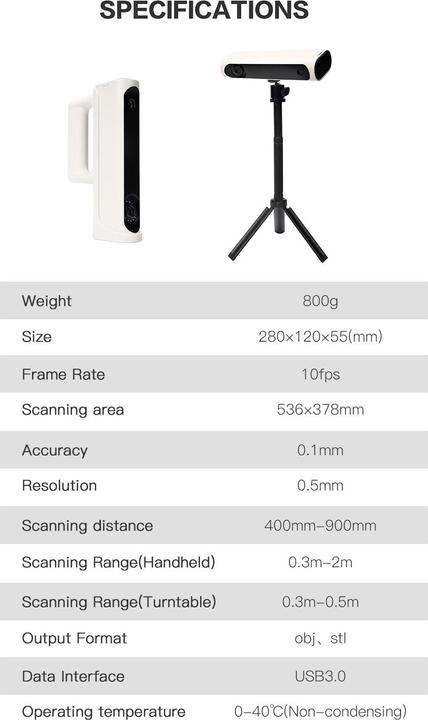 Produktbild Creality 3D-Scanner CR-SCAN 01