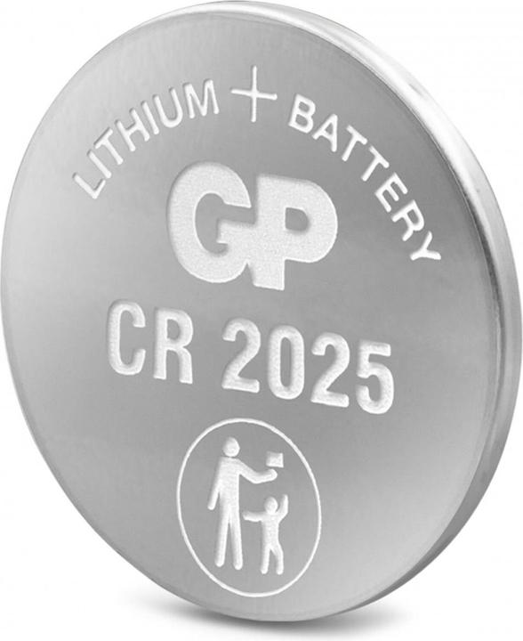 Actual product image GP Batteries Button cell Lithium CR2025, 10pcs. (10 pcs., CR2025, 160 mAh)