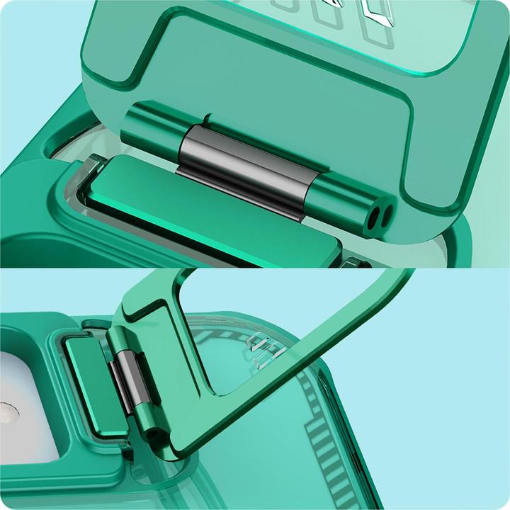 Produktbild Nillkin Iceblade Prop Case mit Ständer für iPhone 16e - Grün (Apple iPhone 16e)