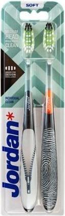 Actual product image Jordan Individual Clean Toothbrush Soft 2Pcs. (Soft, 2 x)