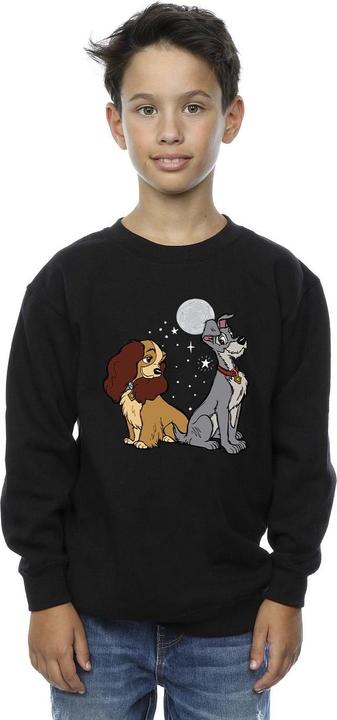 Produktbild Disney Lady And The Tramp Moon Sweatshirt Jungen (140, 146)