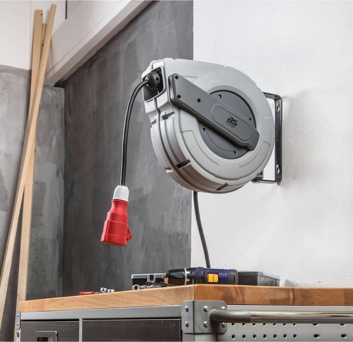 Actual product image As - Schwabe Automatic CEE cable reel (10 m, 1.50 mm²)