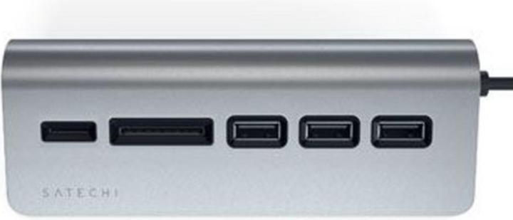 Image du produit Satechi USB-C Aluminium Hub (USB-C, 5 Ports)