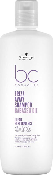 Actual product image Schwarzkopf Professional BC Bonacure Frizz Away Shampoo (1000 ml, Liquid shampoo)