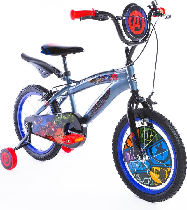 Actual product image ‎Huffy Huffy Avengers 16 Inch Bike, Grey (16")