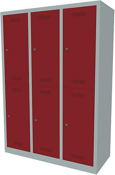Produktbild Bisley MonoBloc™ Garderobenschrank, doppelstöckig (120 x 50 x 170 cm)