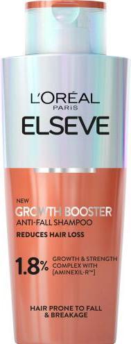 Actual product image L'Oréal Paris Elseve Growth Booster Anti-Fall Shampoo (200 ml, Liquid shampoo)
