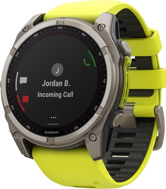Actual product image Garmin Fenix 8 Solar Sapphire Titanium (51 mm)