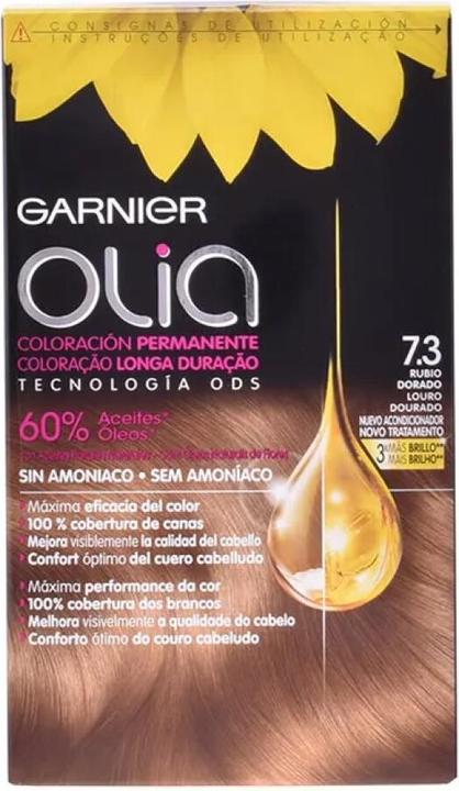 Image du produit Garnier OLIA coloración permanente #7,3-or blond foncé 4 pz (#7,3-d'or blond foncé)