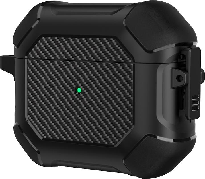 Produktbild Wave Rugged suojakotelo, Apple AirPods (3. sukupolvi), musta (Kopfhörer Tasche)